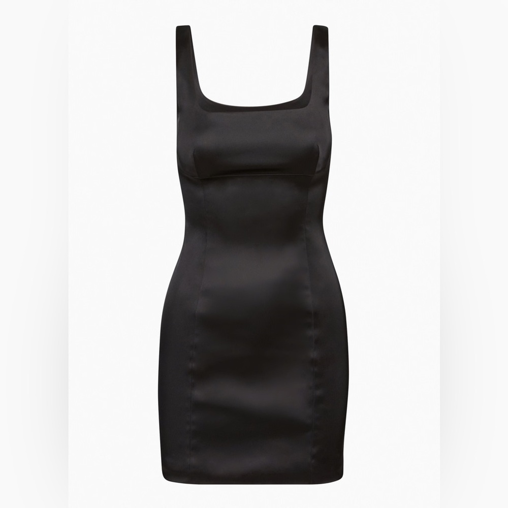 Wilfred Black Shine Dress mini